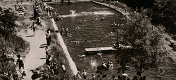 Mitterfels Waldschwimmbad 1959 w 350