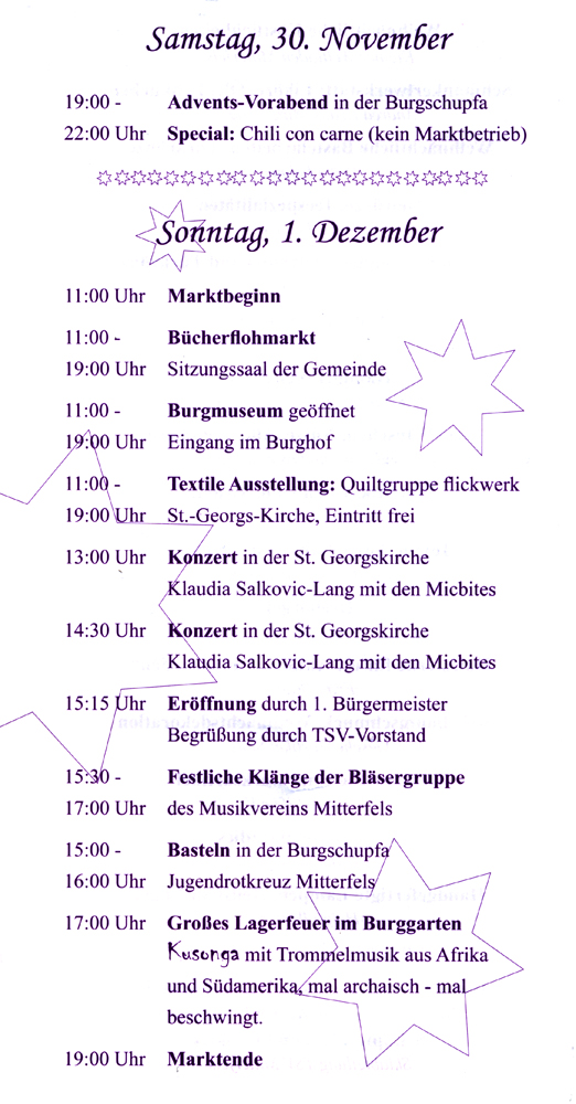 Programm 2013