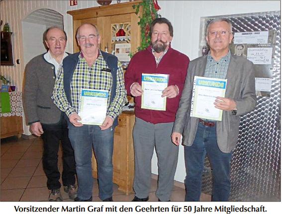 Jahreshauptversammlung 2016 des Bayerwaldvereins