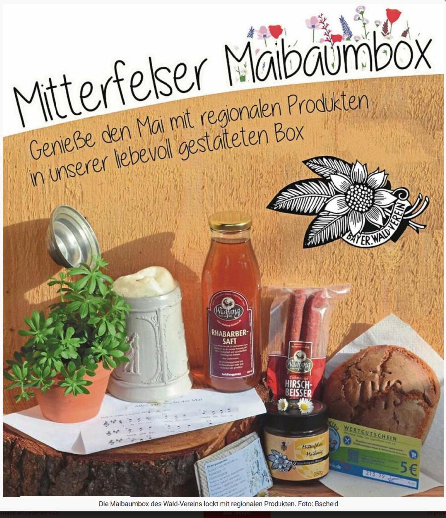 Mitterfelser Maibaum-Box