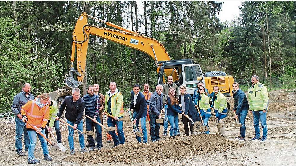 Spatenstich für Kläranlage