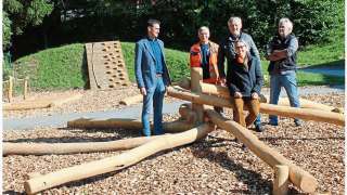 Neuer Spielplatz mit einem „Parcours der Sinne“