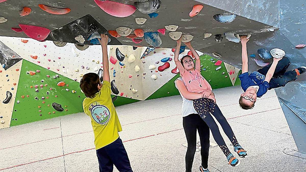 MiKiJu organisiert Bouldern in den Ferien